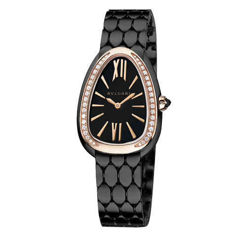 ブルガリ　BVLGARI セルペンティ セドゥットーリ ブラックダイアル 103706
