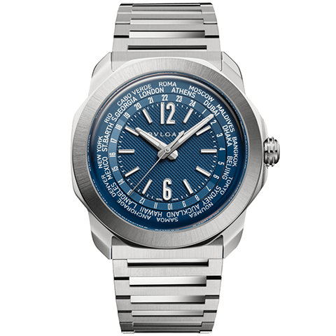 【未使用級✨】パテックフィリップ ストライプ柄 ジャガード ネイビー ピンク パテック フィリップ(PATEK PHILIPPE) PATEK PHILIPPE カラトラバ8日巻