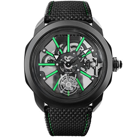 ブルガリ　BVLGARI オクト ローマ トゥールビヨン サファイア 103914