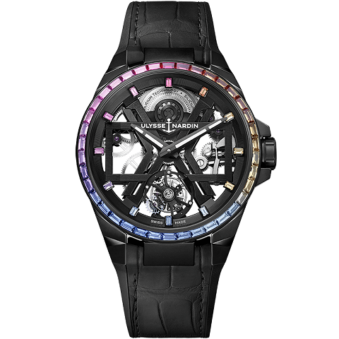 ユリス・ナルダン　ULYSSE NARDIN ブラスト トゥールビヨン レインボー 45mm 1723-400B1LE-2B-RAIN/1A