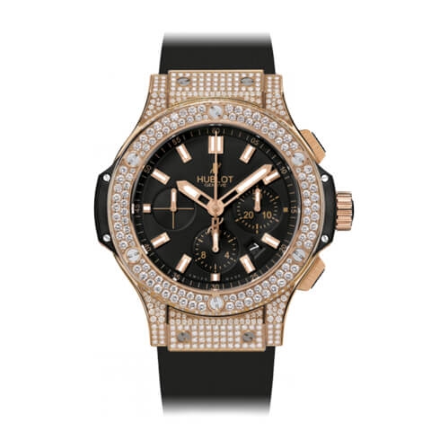 ウブロ　HUBLOT ビッグバン ゴールド パヴェ 301.PX.1180.RX.1704