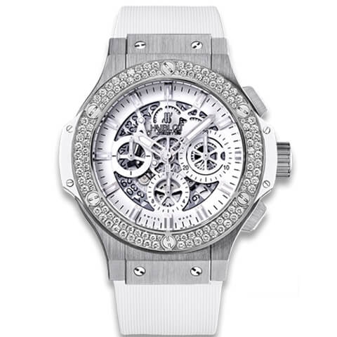 ウブロ　HUBLOT ビッグ・バン アエロバン オールホワイト ダイヤモンド 311.SE.2010.RW.1104.JSM12