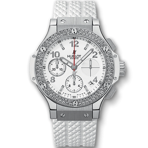 ウブロ　HUBLOT ビッグ・バン スチールホワイト ダイヤモンド 342.SE.230.RW.114