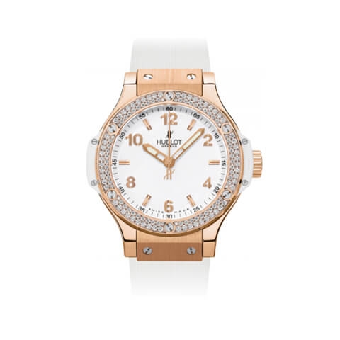 ウブロ　HUBLOT ビッグ・バン ゴールド ホワイト ダイヤモンド 361.PE.2010.RW.1104
