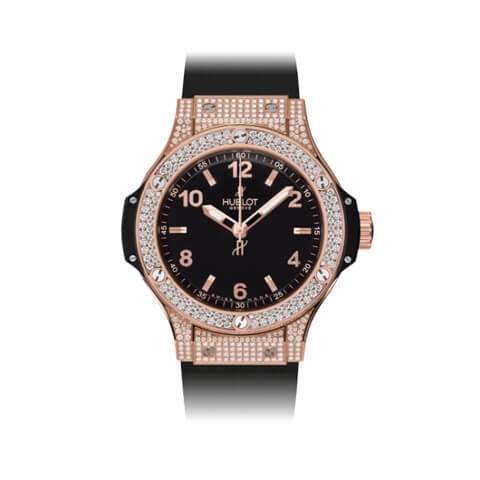 ウブロ　HUBLOT ビッグバン ゴールド パヴェ 361.PX.1280.RX.1704