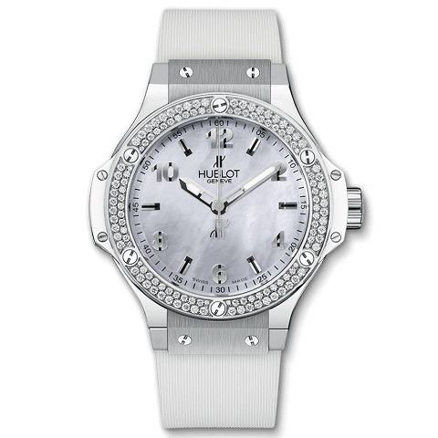 ウブロ　HUBLOT ビッグ・バン オールホワイト ダイヤモンド マザーオブパール 361.SE.6010.RW.1104
