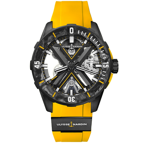 ユリス・ナルダン　ULYSSE NARDIN ダイバー X スケルトン 44mm 3723-170LE-2A-BLACK/3B