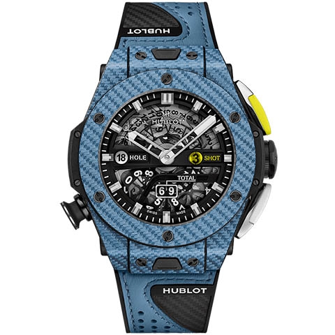 ウブロ　HUBLOT ビッグ・バン ウニコ ゴルフ スカイブルー カーボン 416.YE.1120.VR
