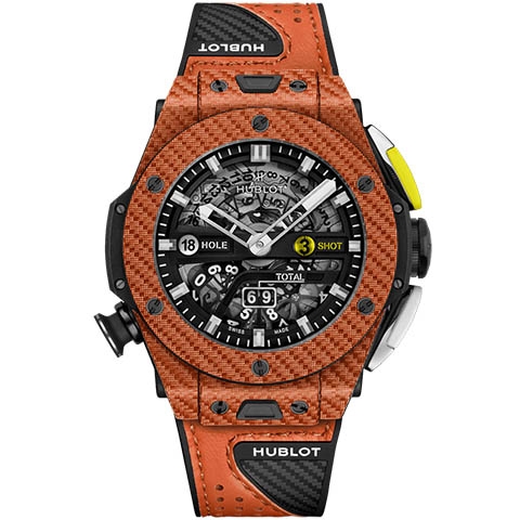 ウブロ　HUBLOT ビッグ・バン ウニコ ゴルフ オレンジカーボン 416.YO.1120.VR