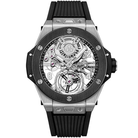 ウブロ　HUBLOT ビッグ・バン トゥールビヨン オートマティック チタニウム セラミック 429.NM.0170.RX.YOS
