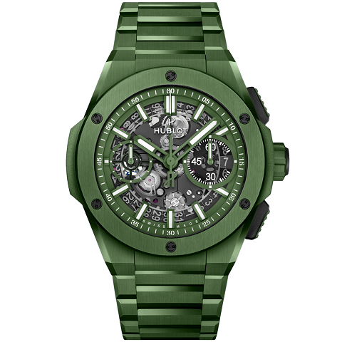 ウブロ　HUBLOT ビッグ・バン インテグレーテッド グリーンセラミック 451.GX.5220.GX
