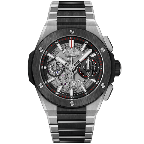 ウブロ　HUBLOT ビッグ・バン インテグレーテッド チタニウム セラミック 451.NM.1170.NM