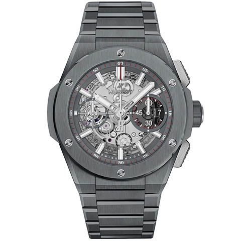 ウブロ　HUBLOT ビッグ・バン インテグレーテッド グレーセラミック 451.FX.6923.FX