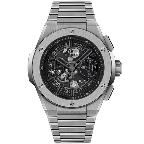 ウブロ　HUBLOT ビッグ・バン インテグレーテッド チタニウム ブラック 451.NX.1140.NX.YOS