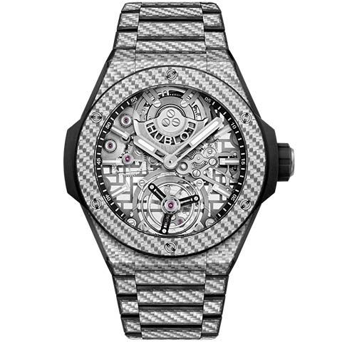 ウブロ　HUBLOT ビッグ・バン インテグレーテッド トゥールビヨン フルカーボン 455.YS.0170.YS