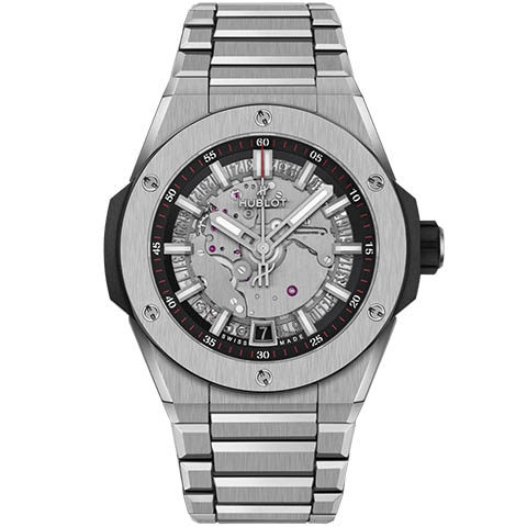 ウブロ　HUBLOT ビッグ・バン インテグレーテッド タイムオンリー チタニウム 456.NX.0170.NX