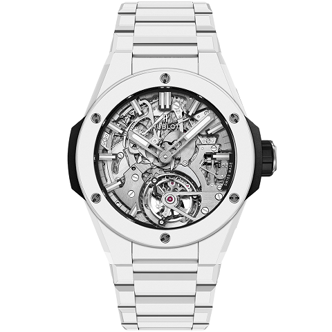 ウブロ　HUBLOT ビッグ・バン インテグレーテッド カテドラル ミニッツリピーター トゥールビヨン ホワイトセラミック 458.HX.1170.HX.YOS