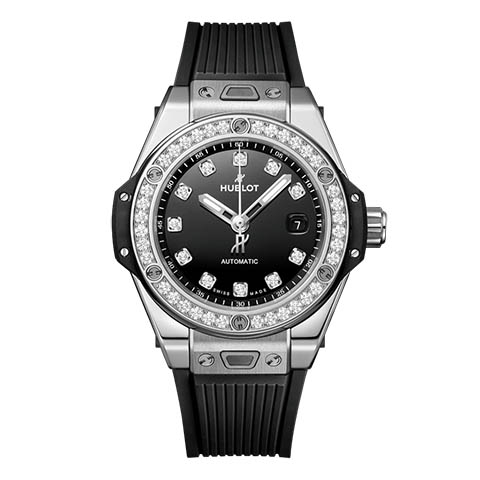 ウブロ　HUBLOT ビッグ・バン ワンクリック スチール ダイヤモンド 485.SX.1270.RX.1204