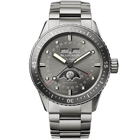 ブランパン　BLANCPAIN フィフティ ファゾムス バチスカーフ コンプリートカレンダー ムーンフェイズ 5054-1210-98S