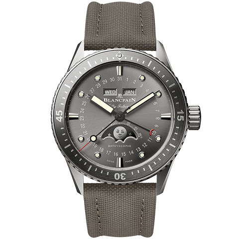 ブランパン　BLANCPAIN フィフティ ファゾムス バチスカーフ コンプリートカレンダー ムーンフェイズ 5054-1210-G52A