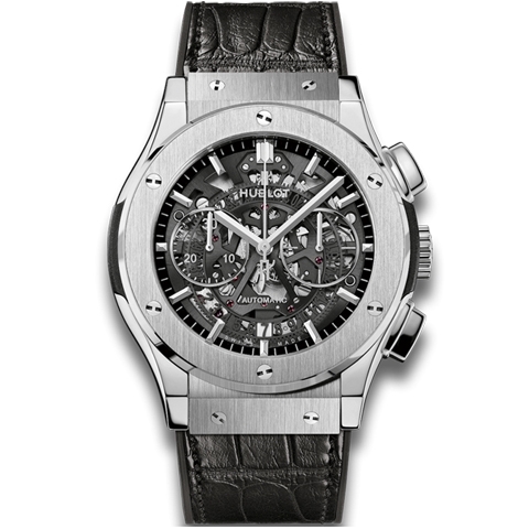 ウブロ　HUBLOT クラシック・フュージョン アエロ クロノグラフ チタニウム 525.NX.0170.LR