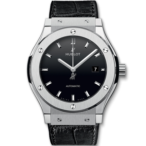 ウブロ　HUBLOT クラシック・フュージョン チタニウム ブラックシャイニー 542.NX.1270.LR