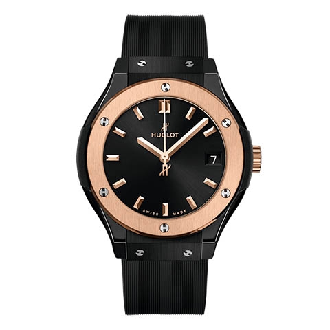 ウブロ　HUBLOT クラシック・フュージョン セラミック キングゴールド 581.CO.1480.RX