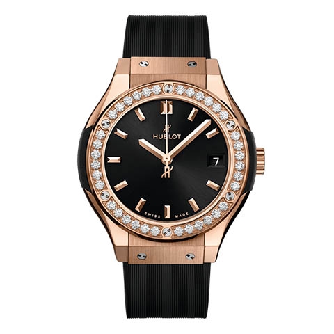 ウブロ　HUBLOT クラシック・フュージョン キングゴールド ダイヤモンド 581.OX.1480.RX.1104