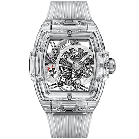 ウブロ　HUBLOT ウブロ  スピリット オブ ビッグ・バン トゥールビヨン 5デイ パワーリザーブ サファイア 645.JX.5120.RT 