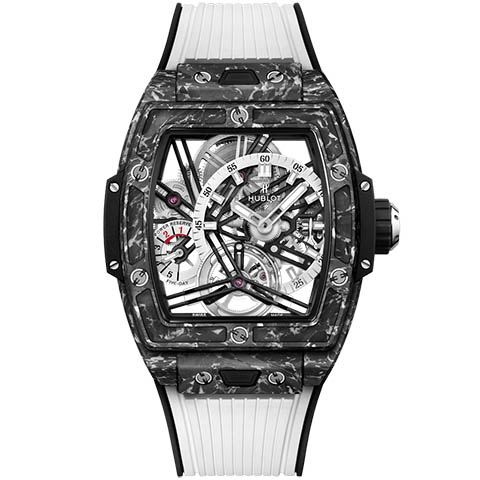 ウブロ　HUBLOT ウブロ  スピリット オブ ビッグ・バン トゥールビヨン 5デイ パワーリザーブ カーボンホワイト 645.QW.2012.RW