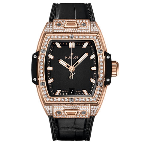 ウブロ　HUBLOT スピリット オブ ビッグ・バン キングゴールド パヴェ 662.OX.1180.LR.1604