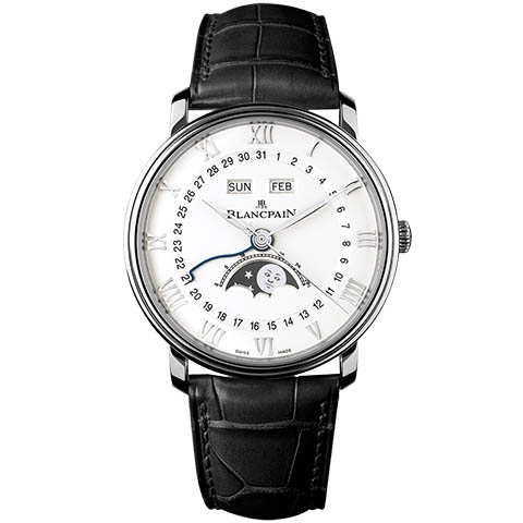 ブランパン　BLANCPAIN ヴィルレ コンプリートカレンダー 6654-1127-55B