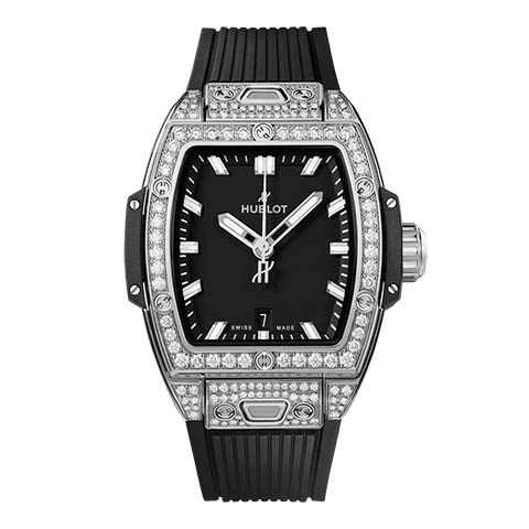 ウブロ　HUBLOT スピリット オブ ビッグ・バン スチール パヴェ 682.SX.1170.RX.1604