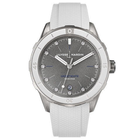ユリス・ナルダン　ULYSSE NARDIN ダイバー レディ 8163-182LE-3/11-GW