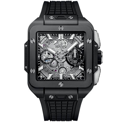 ウブロ　HUBLOT スクエア・バン ウニコ ブラックマジック 821.CI.0170.RX