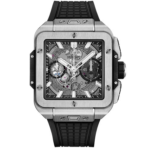 ウブロ　HUBLOT スクエア・バン ウニコ チタニウム  821.NX.0170.RX