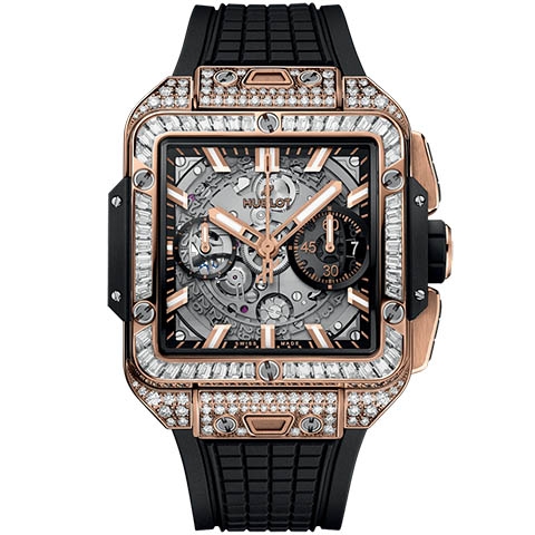 ウブロ　HUBLOT スクエア・バン ウニコ キングゴールド ジュエリー 821.OX.0180.RX.0904