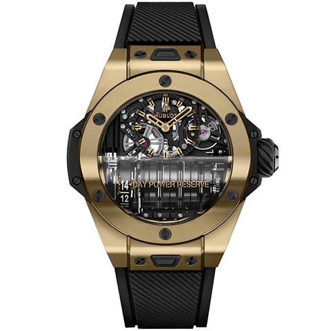 ウブロ　HUBLOT ビッグ・バン MP-11 14デイ パワーリザーブ マジックゴールド 911.MX.0138.RX