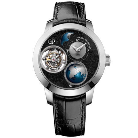 ジラール・ペルゴ　GIRARD PERREGAUX プラネタリウム トライアクシャル トゥールビヨン 99290-53-653-BA6A