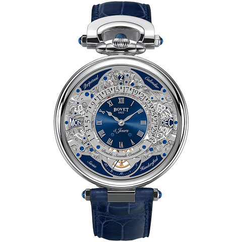 ボヴェ　BOVET アマデオフルリエ 43 ヴィルトゥオーソ 7 ゴールド ブルー ACQPR008