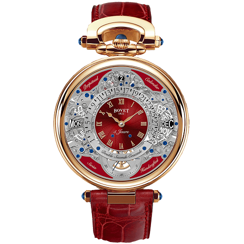 ボヴェ　BOVET アマデオフルリエ 43 ヴィルトゥオーソ 7 ゴールド レッド ギョーシェ ACQPR015
