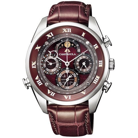 カンパノラ　CITIZEN CAMAPANOLA グランドコンプリケーション 深緋(こきあけ) AH4080-01Z