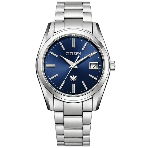 ザ・シチズン　The CITIZEN 高精度 年差±5秒 エコ・ドライブ ステンレスモデル AQ4080-52L