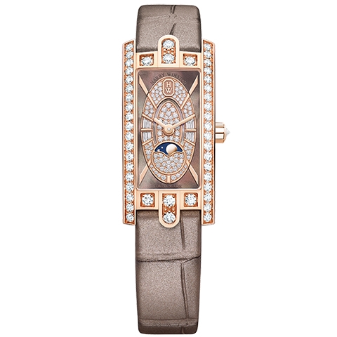 ハリー・ウィンストン　HARRY WINSTON HW アヴェニューC ミニ ・ムーンフェイズ AVCQMP16RR004
