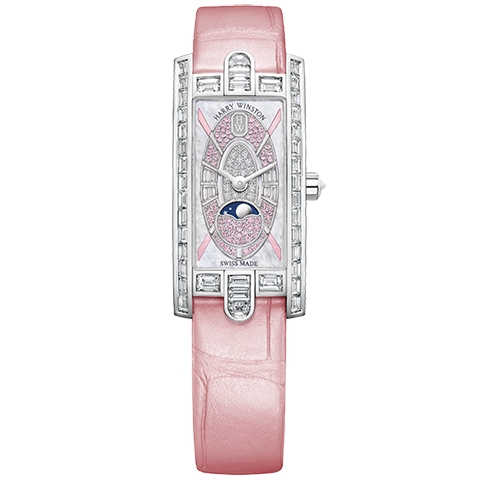 ハリー・ウィンストン　HARRY WINSTON HW アヴェニュー Cミニ・ムーンフェイズ 20th アニバーサリー AVCQMP16WW006