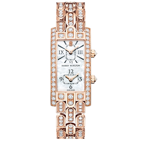 ハリー・ウィンストン　HARRY WINSTON HW アヴェニューC デュアルタイム AVCQTZ19RR003