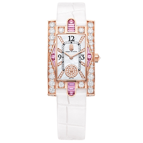 ハリー・ウィンストン　HARRY WINSTON HW アヴェニュー・クラシック オーロラ AVEQHM21RR125 