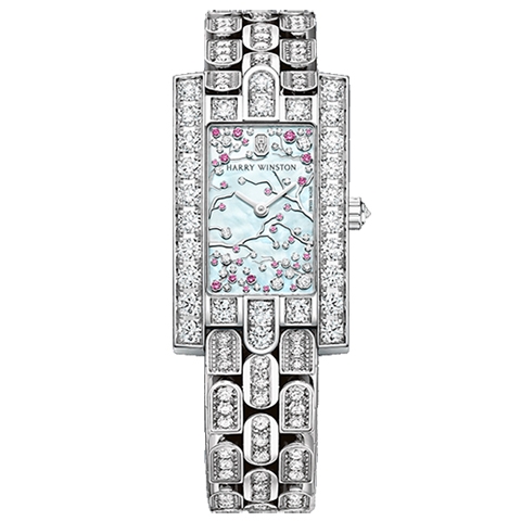 ハリー・ウィンストン　HARRY・WINSTON HW アヴェニュー・クラシック チェリーブロッサム AVEQHM21WW288