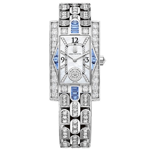ハリー・ウィンストン　HARRY WINSTON HW アヴェニュー・クラシック オーロラ AVEQHM21WW294