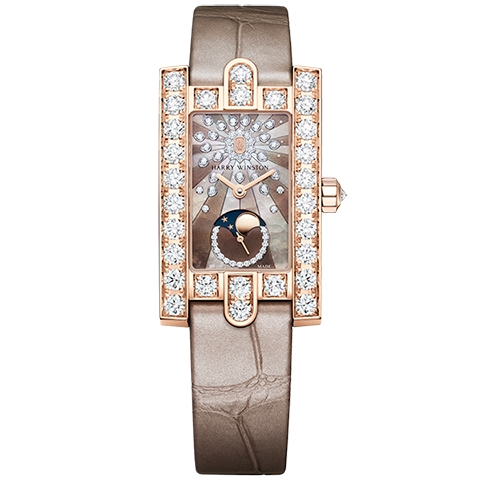 ハリー・ウィンストン　HARRY WINSTON HW アヴェニュー・クラシック ムーンフェイズ AVEQMP21RR001